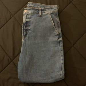 old navy sky-hi straight jeans